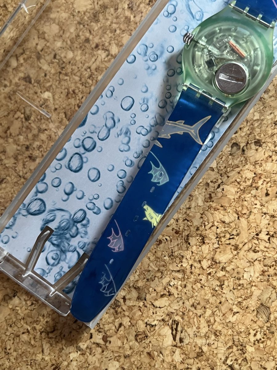 Swatch Orologi: Swatch SBUBA pink/green – Usato da Basel venduto da bellespirit 1