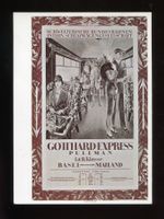 Gotthardexpress, Künstlerkarte