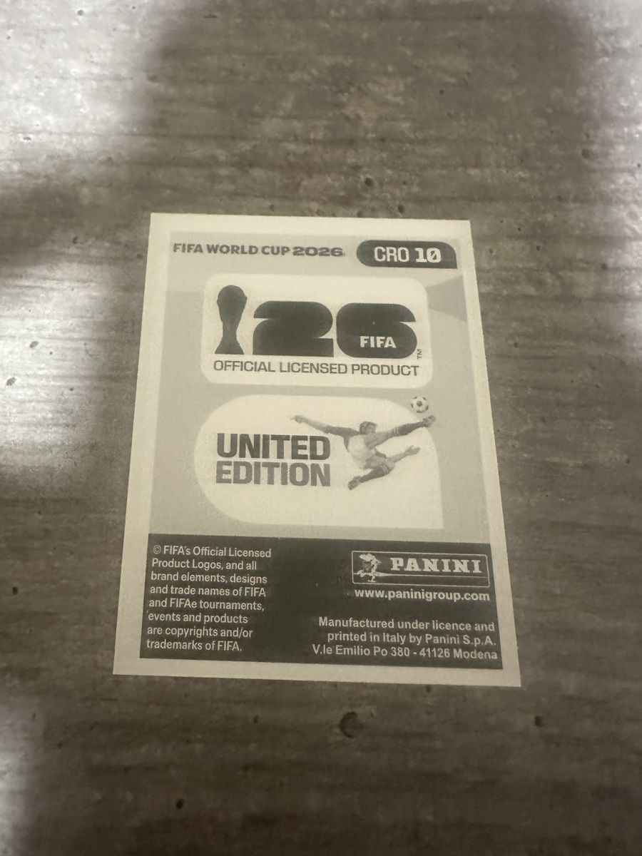 Panini Carte collezionabili: CRO 10 , FIFA WORLD CUP 2026 PANINI  – Nuovo (secondo la descrizione) da Frauenfeld venduto da 1PegPeg1 1