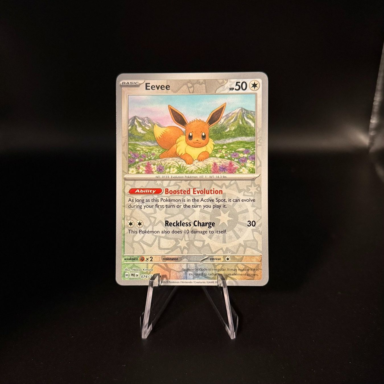 Pokémon Cartes à collectionner: Eevee [Reverse] #74 Pokemon Prismatic Evolutions – D'occasion à Feuerthalen par Plazatoys