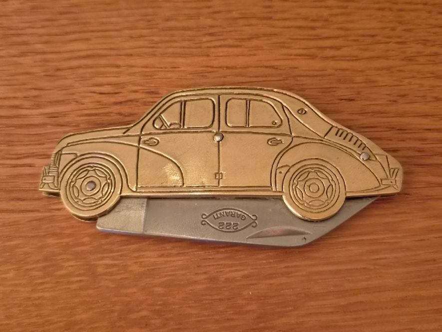 Coltelli tascabile: Taschenmesser Auto - Renault 4CV – Nuovo (secondo la descrizione) da Bern venduto da Respirit