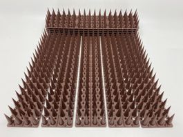9m Taubenabwehr-Spikes mit 4 Reihen - Module 30 x 6 cm