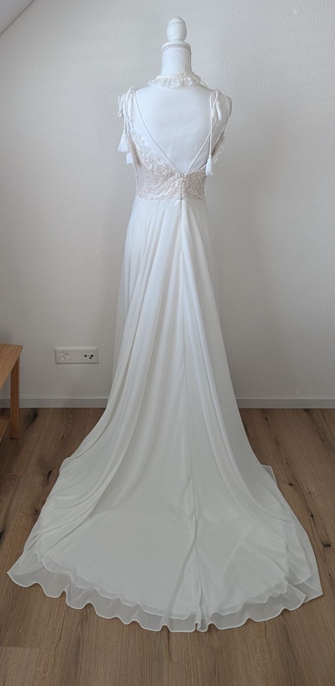 Vestiti: Traumhaftes Brautkleid Spitze Boho ca. Gr. 36/38 – Usato da Worben venduto da rog_z89z 3