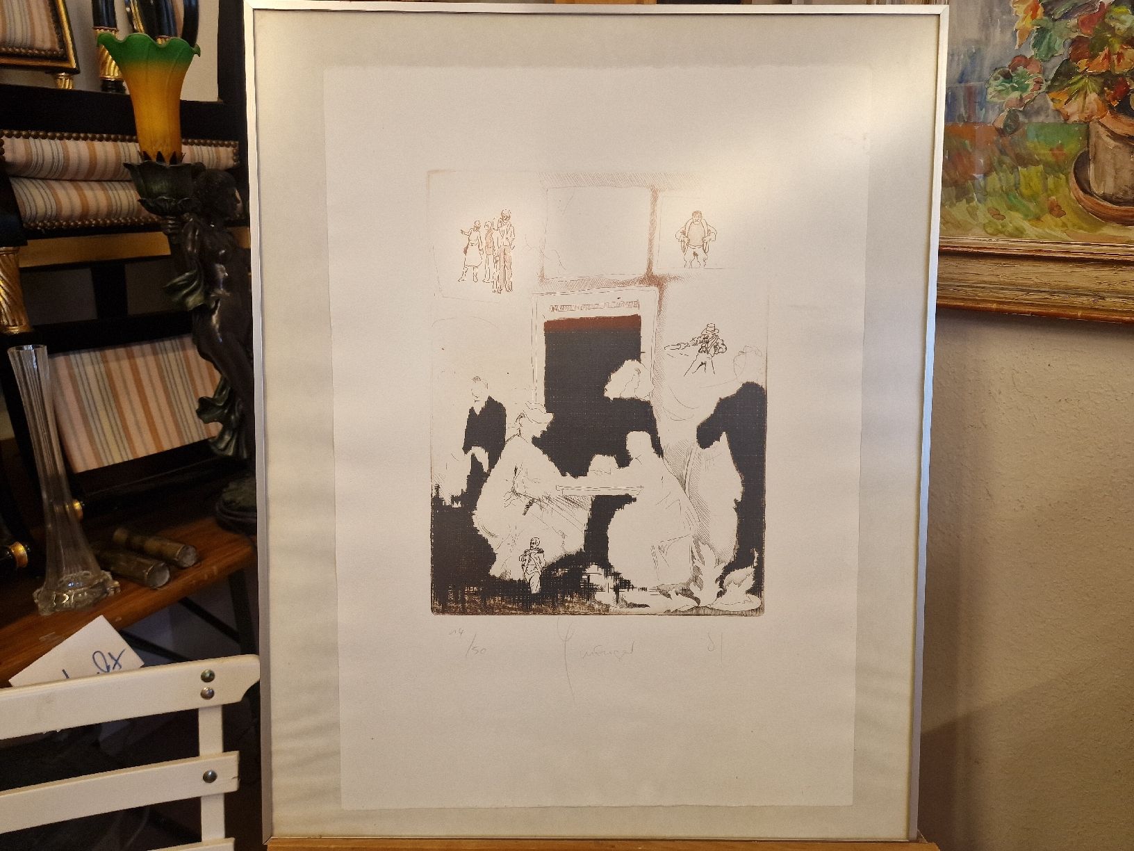 Dipinti: Originales Kunstwerk, signiert – Usato da BERN venduto da Intarsia 1