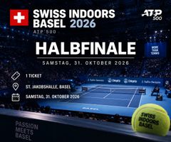 Swiss Indoors Basel 2026 - Halbfinale - 1 Ticket