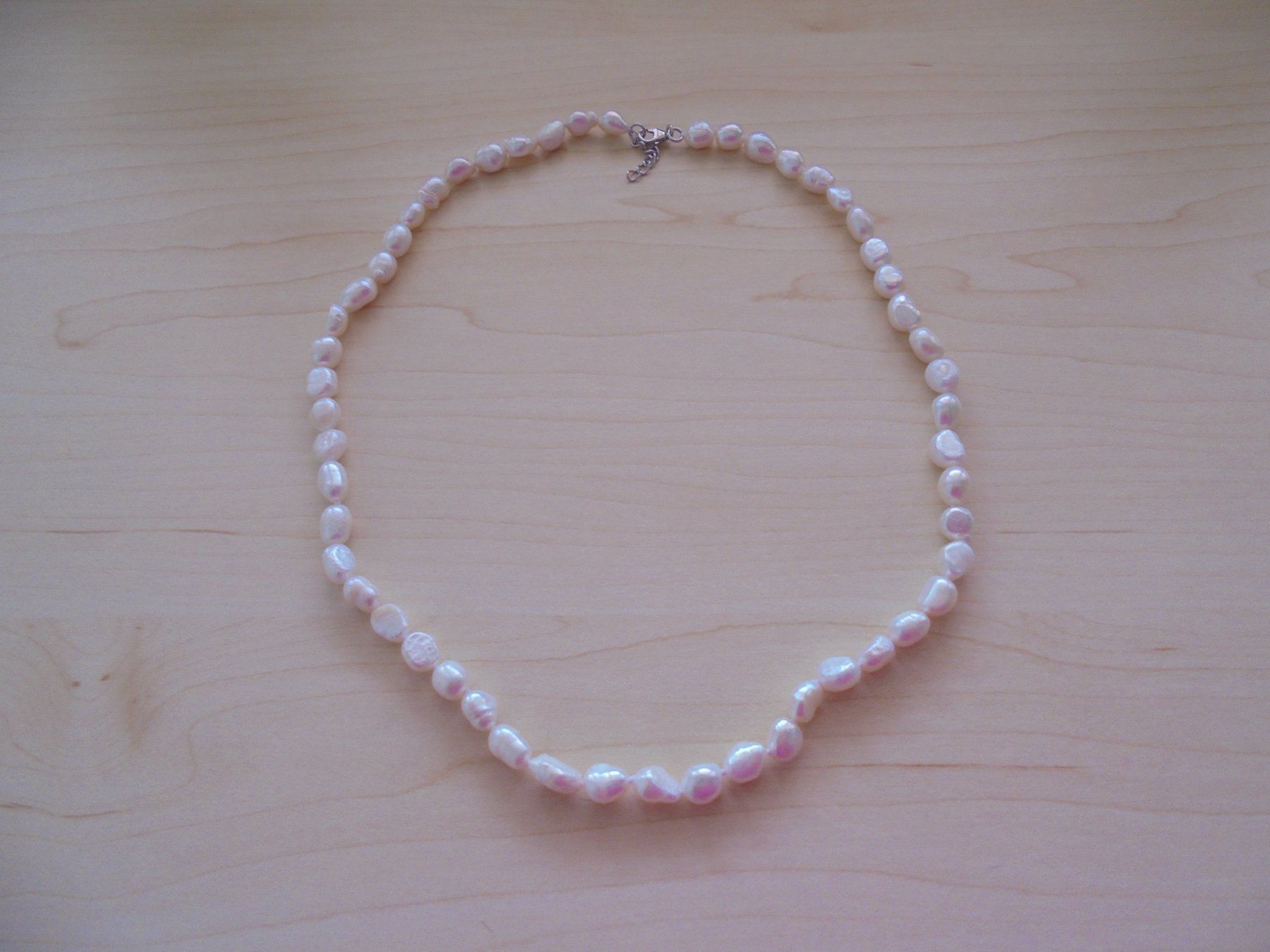 Perle (finte): Echtschmuck: Kette Süsswasserzuchtperlen, Länge 45cm – Nuovo (secondo la descrizione) da Zuchwil venduto da maumauchi 4