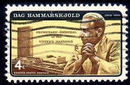 DAG HAMMARSKJOLD SECRETARI GENERAL VEREINTE NATIONEN  - X346