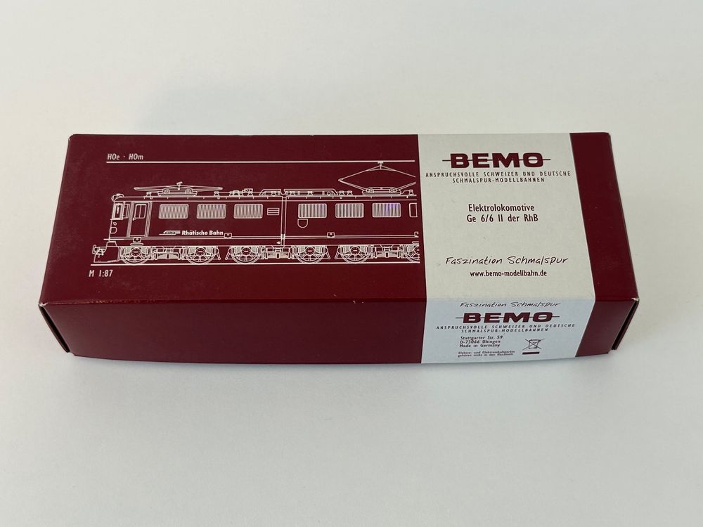Bemo 1254 145 Ge 6/6 II 705 neurot 8