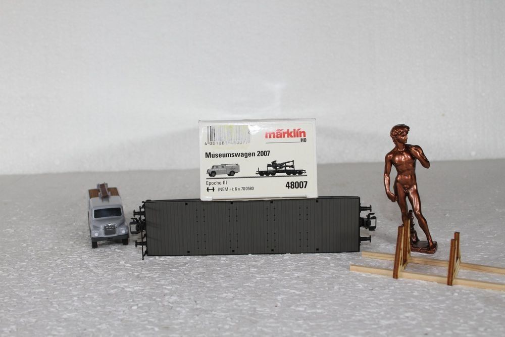 Märklin Modellini di ferrovie: Märklin 48007 DB Bronze-Statue nach Michelangelos "David" – Nuovo (secondo la descrizione) da Triesen venduto da gleis8 6