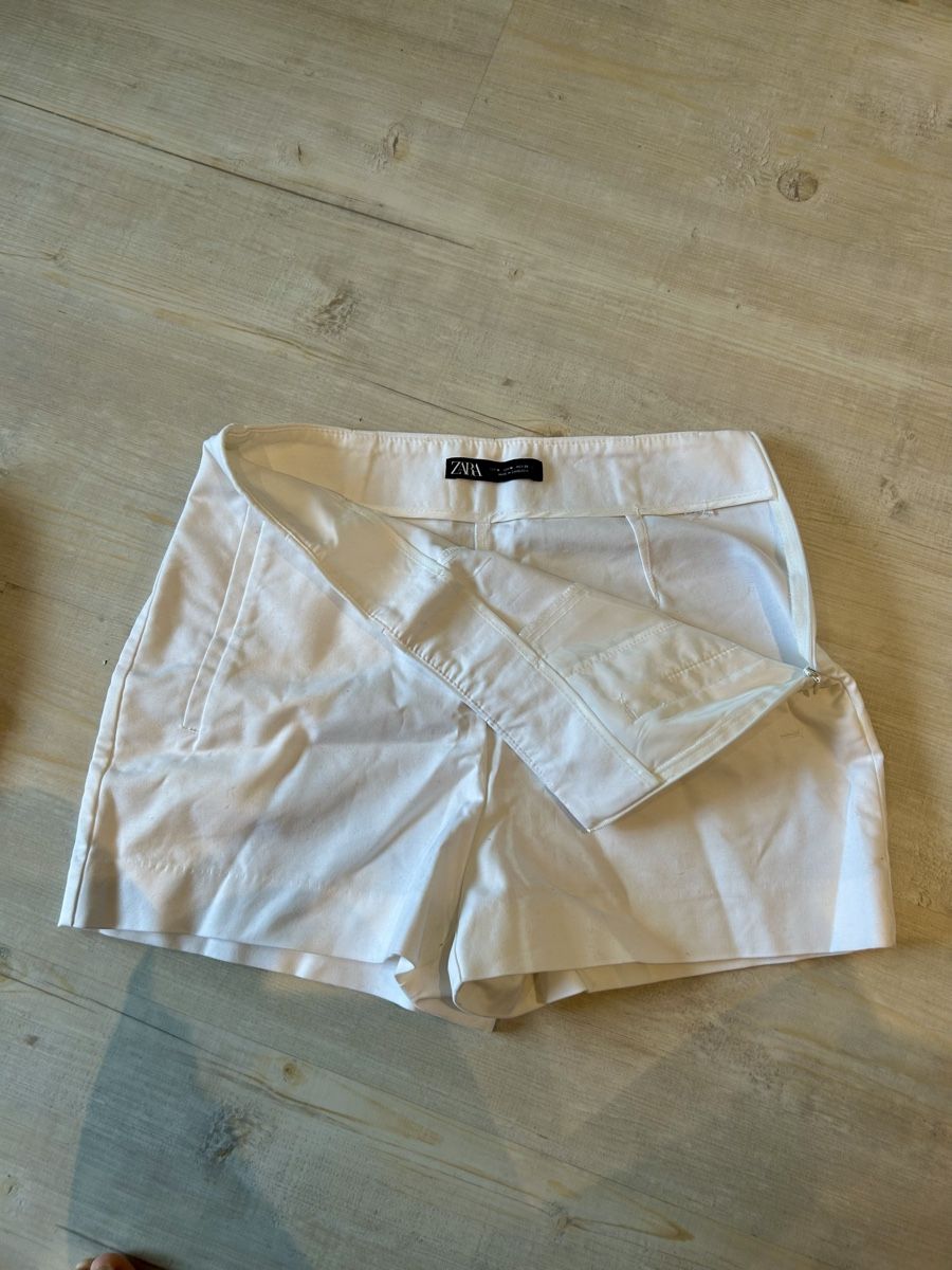 Zara Pantaloni: Kurze weisse Hose – Nuovo (secondo la descrizione) da Jona venduto da caro_schaf 2