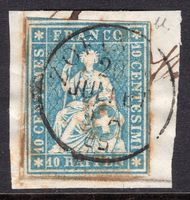 Schöner Strubel 24G, vollrandig V-O ZOFINGEN