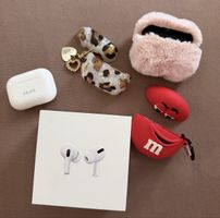 Apple AirPods Pro 1. Generation A2084 inkl. OVP + 3 Hüllen