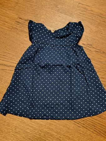 Kleid Punkte Gr. 62