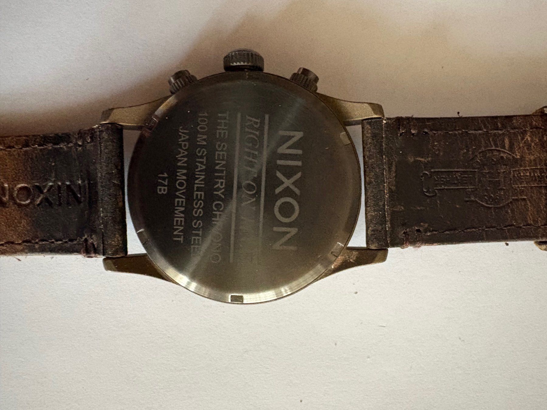 Nixon Orologi: Nixon The Sentry Chronograph Herrenuhr – Usato da Winterthur venduto da UncleMikha-el 5