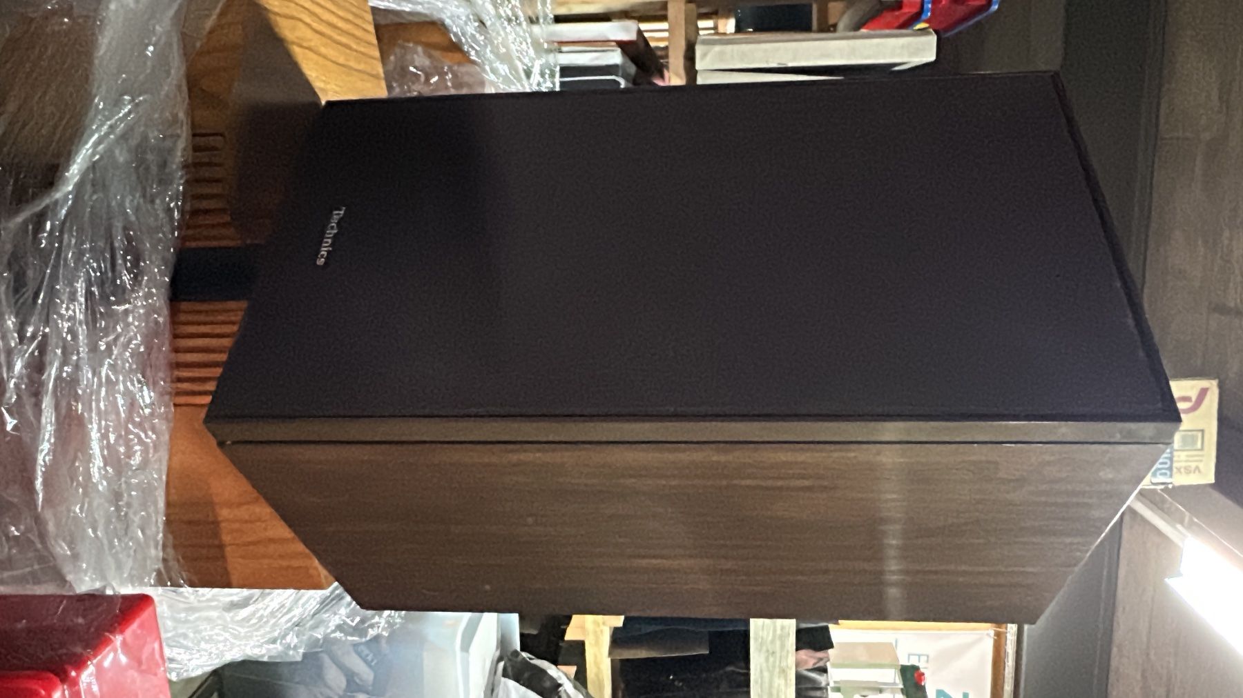 Technics Haut-parleurs: TECHNICS SB-5 / braun / super bespannungen /aus sammlung / – D'occasion à zuchwil par pamparam 9