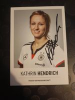 Kathrin Hendrich  - DFB Autogrammkarte - handsigniert