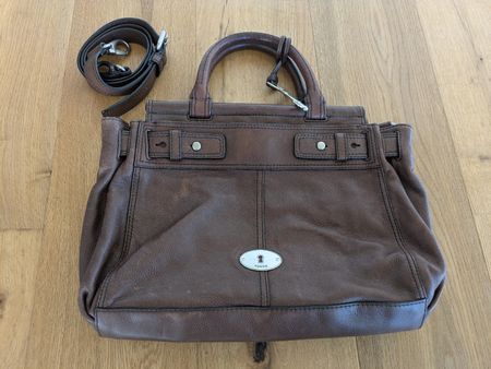Fossiltasche Vintage Look