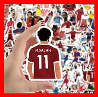 Messi Haaland 100 tlg Stickerset Fussballspieler Fussballer