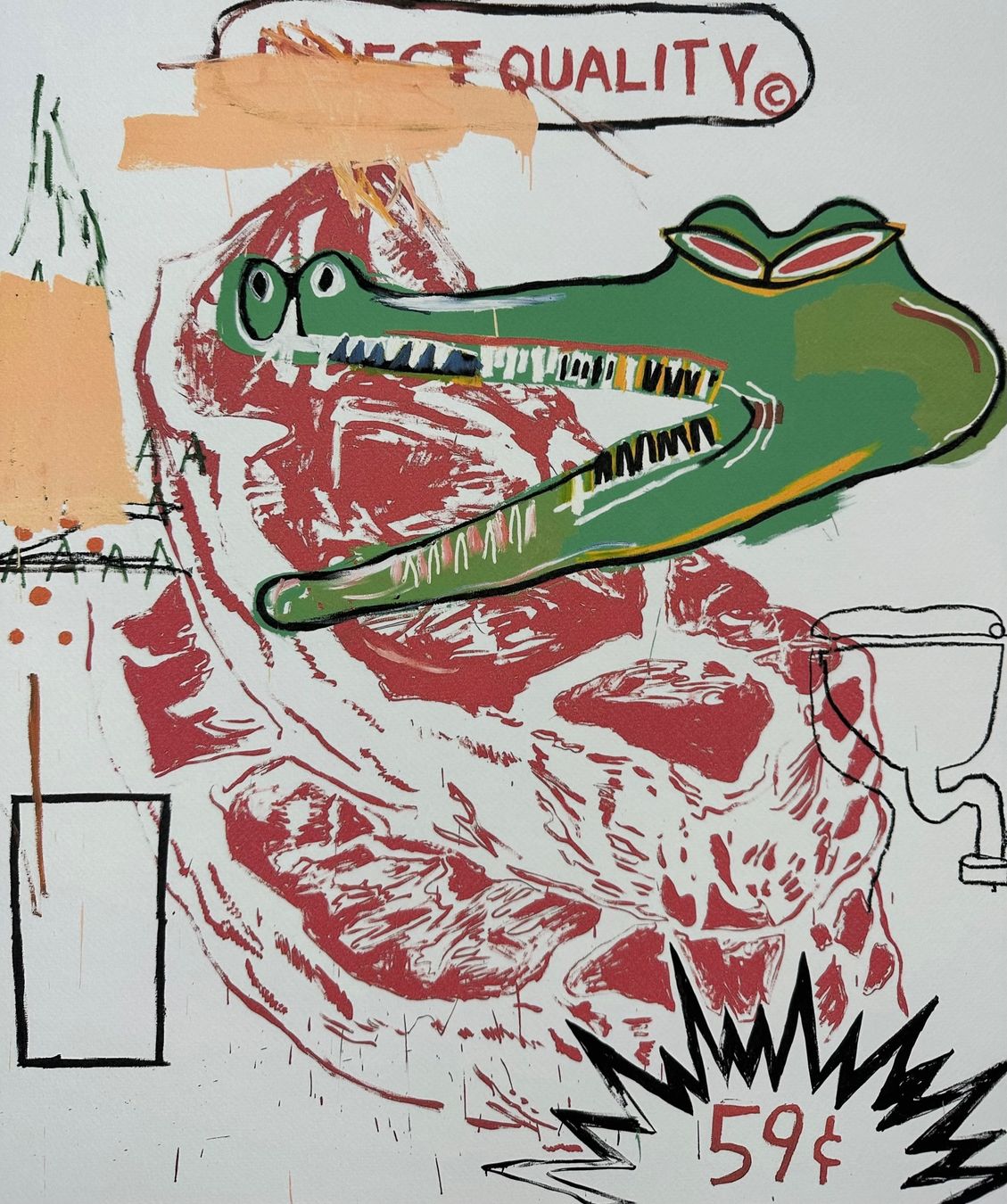 Poster & Bilder: Basquiat. Untitled, Graffiti, POP Art 26/100 – Neu (gemäss Beschreibung) aus Meilen von Smgdesign 5