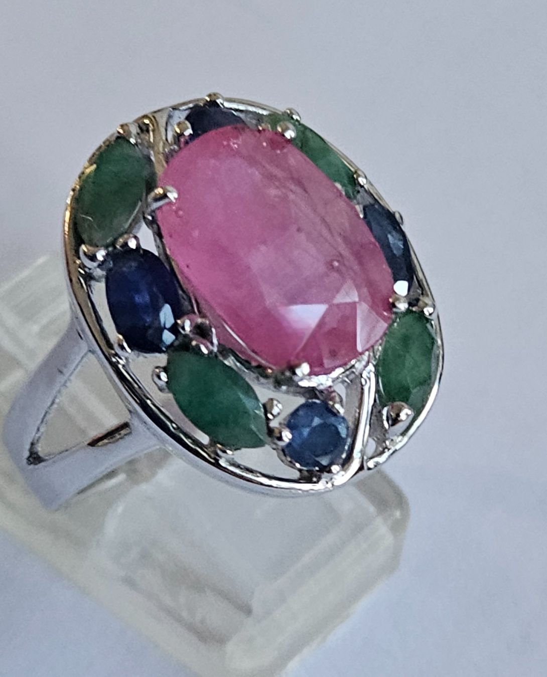 Bagues: Rubin Edelstein Ring – Neuf (Voir description) à Zürich par Benedikt21 9