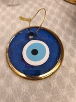 Türkisches Nazar-Amulett Glas Wanddeko Glücksbringer Top
