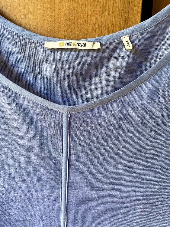 Rich&Royal Shirt, flieder/blau, Gr??sse XL NEU (Neuf (Voir description ...