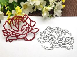 Stanzschablone Nr.629, Blume (Sizzix geeignet)