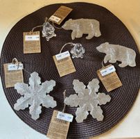 Déco Noël 🎄Zara Home - Neuf Argenté Pailleté ✨