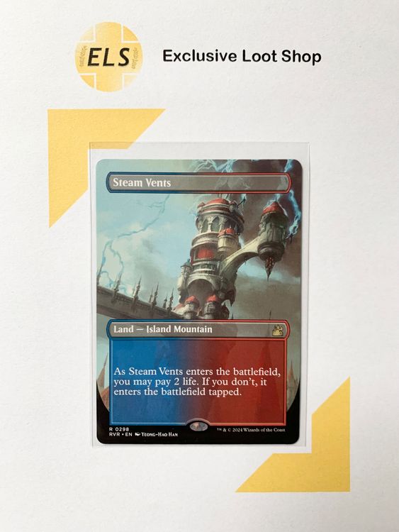 Magic the Gathering Steam Vents (RVR) EN (Neu (gemäss Beschreibung)) in ...