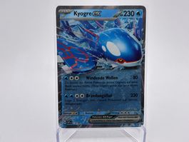Scarlet & Violet Promos - Kyogre ex  (SVP 178) - DE