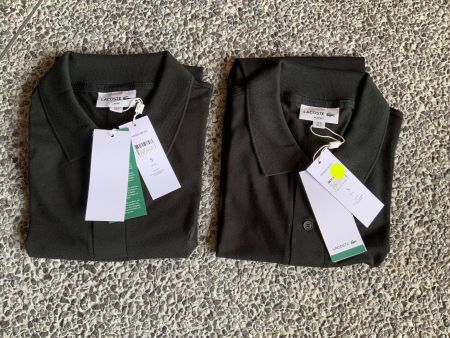 Poloshirt Lacoste schwarz NEU Grösse
