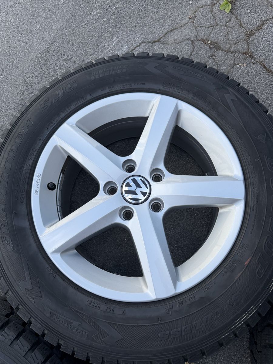 Volkswagen Pneumatici & Ruote complete: Original VW Sharan/Tiguan – Usato da Mollis venduto da BSL10 1