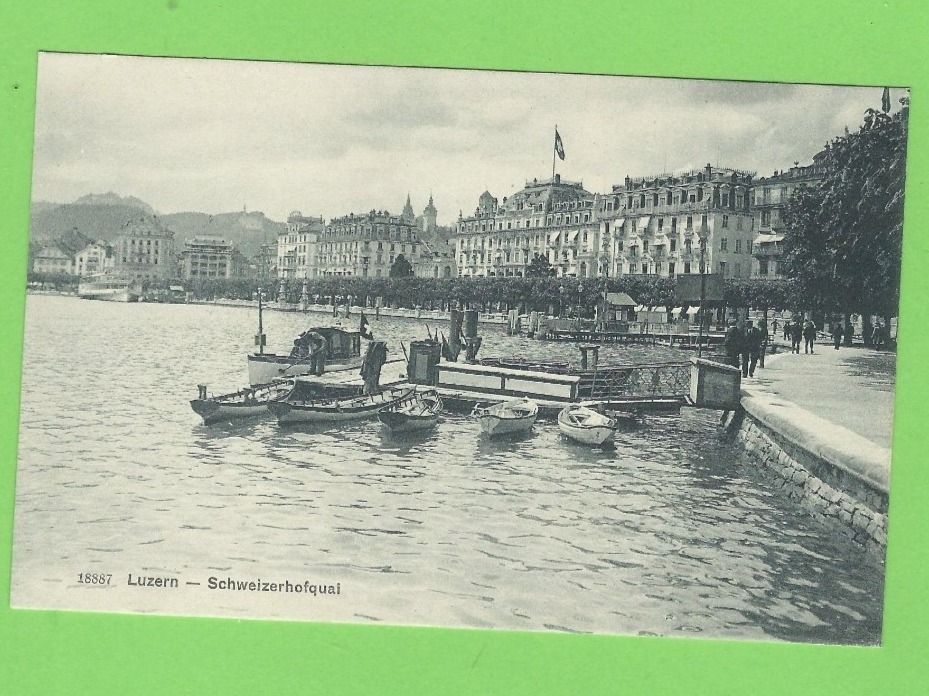 Cartoline postali: Luzern - Schweizerhofquai – Nuovo (secondo la descrizione) da Zürich venduto da t24_de
