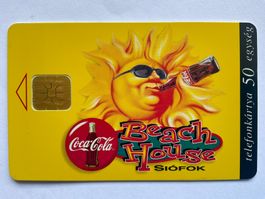 Telefonkarte Ungarn Coca Cola