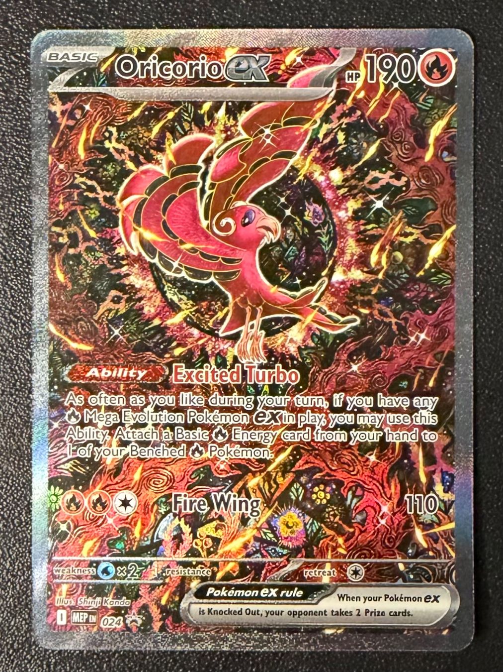 Pokémon Sammelbilder & Trading cards: Oricorio ex #024 – Neu (gemäss Beschreibung) aus Niedergösgen von SwissPokeCards