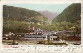 Brig  VS   gegen den Simplon        um 1902