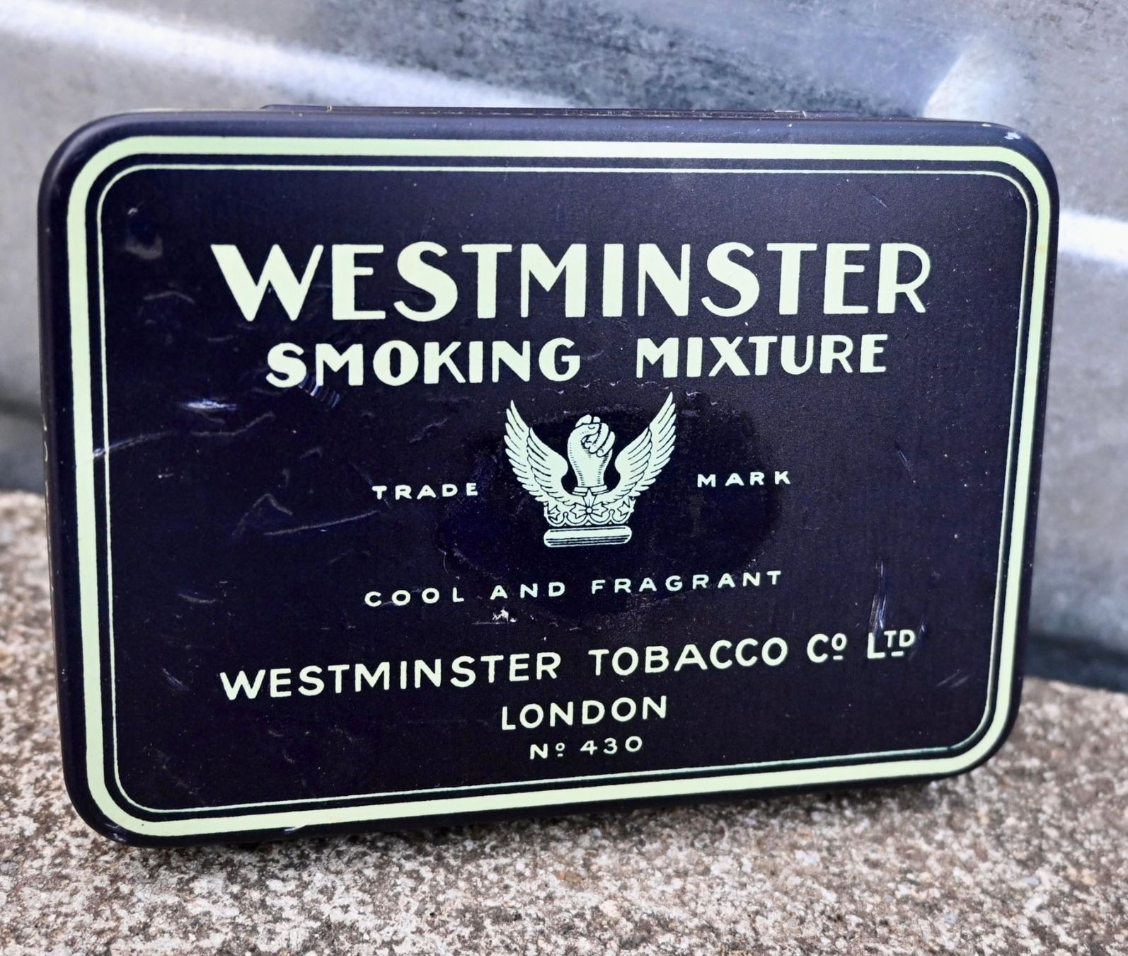 Barattoli: BLECHDOSE Westminster Smoking Mixture MADE IN SWITZERLAND – Usato da Pfaffhausen venduto da mono_rec