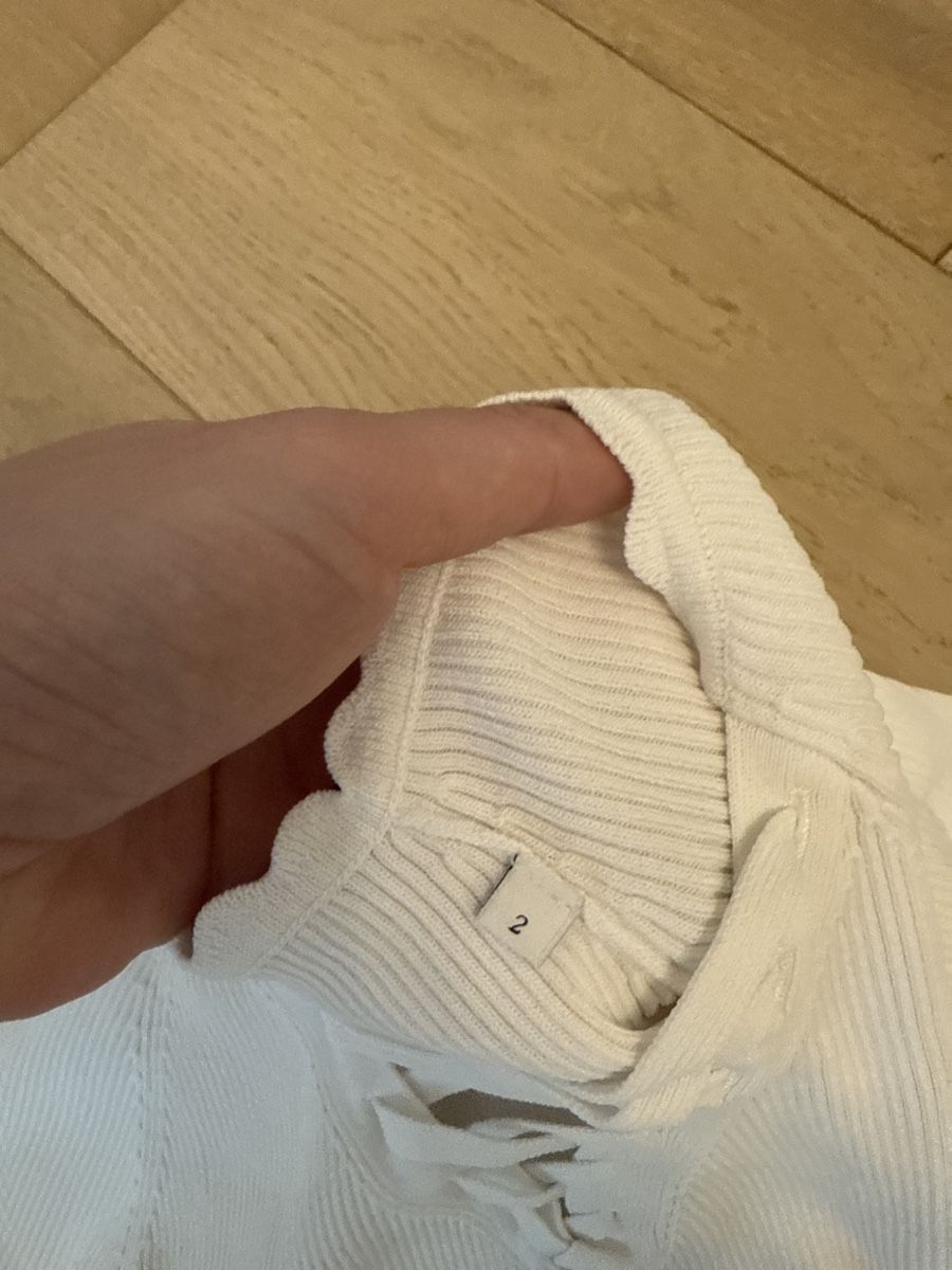 Sandro Maglioni & Felpe: Sandro Paris, weisser Pullover Grösse 2 – Nuovo (secondo la descrizione) da Uitikon Waldegg venduto da SIMI086 2