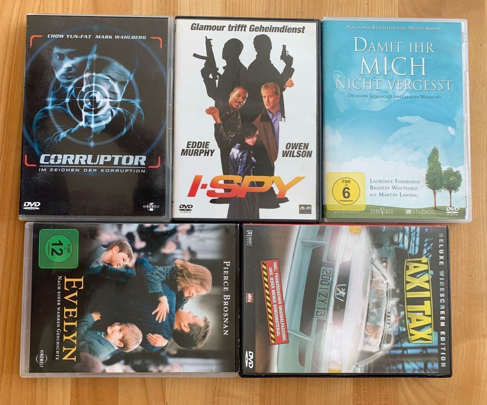 Alle DVDs: DVD 5 Stück – Gebraucht aus Zürich von ruedigg