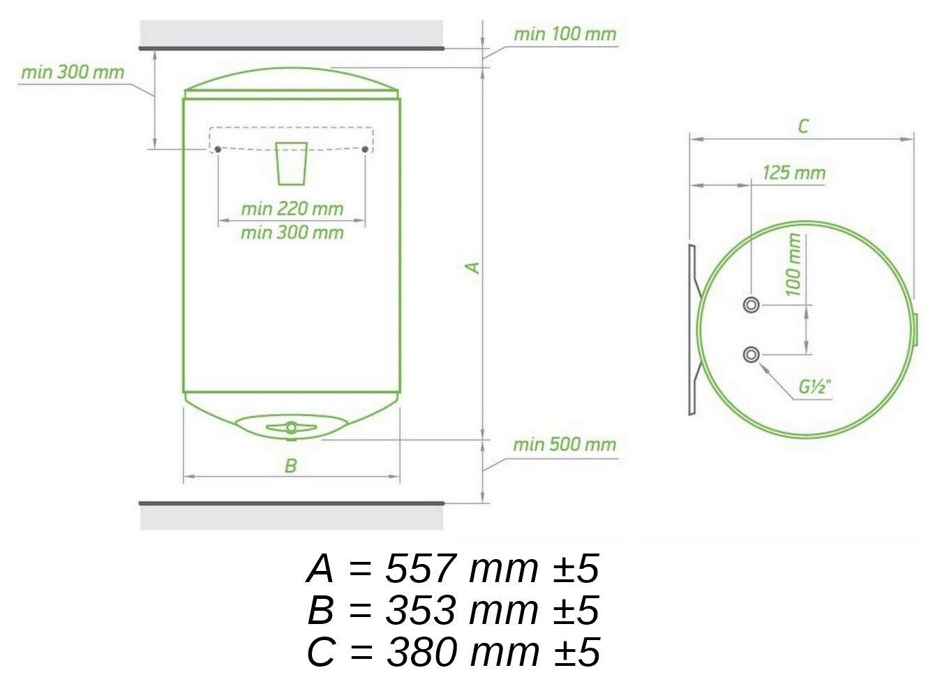 Sanitari: Anticalc Warmwasserspeicher 30L – Nuovo e nell'imballaggio originale da Bottighofen venduto da zaap 7