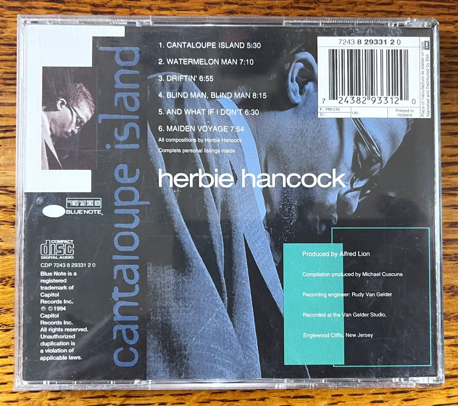 CD: HERBIE HANCOCK: Cantaloupe Island CD – Usato da Oftringen venduto da Vucki 1