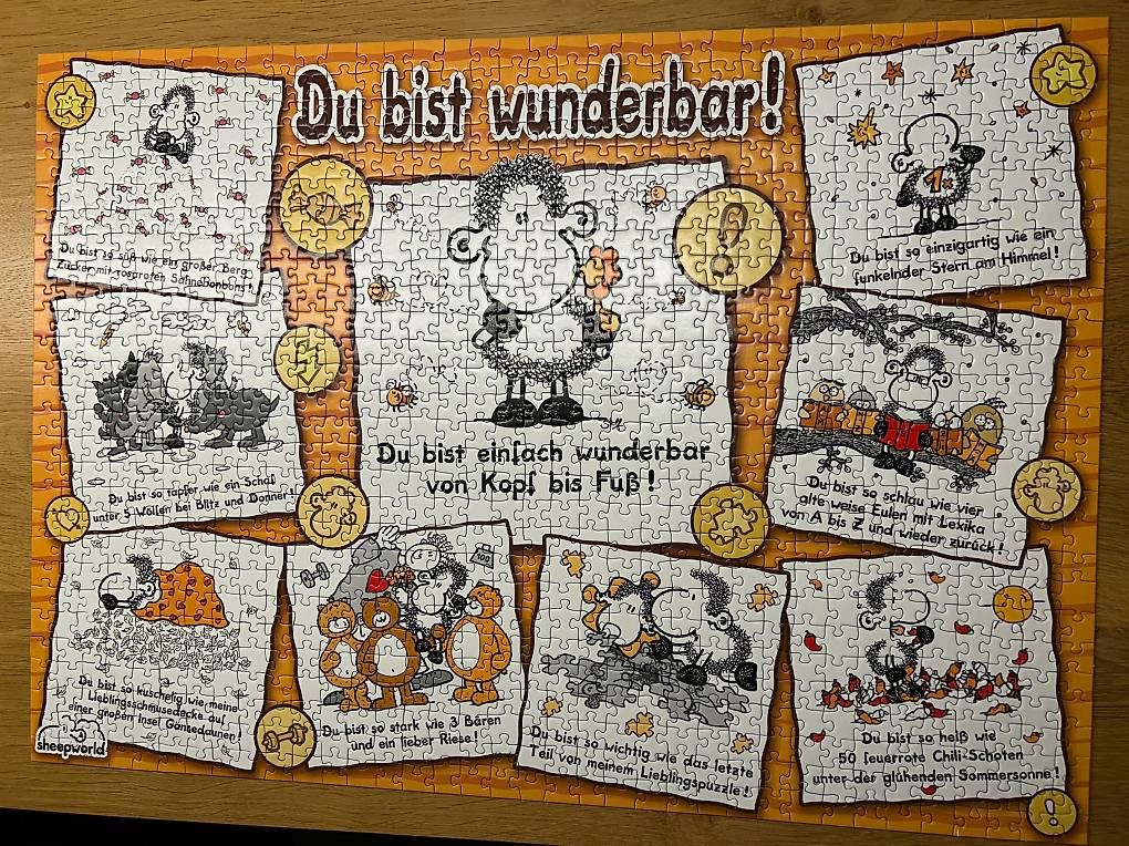 Ravensburger Puzzle: Ravensburger 1000-Teile-Puzzle – Usato da Matzingen venduto da roli_14gr