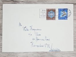 CL01 Enveloppe + Timbre Suisse 1948
