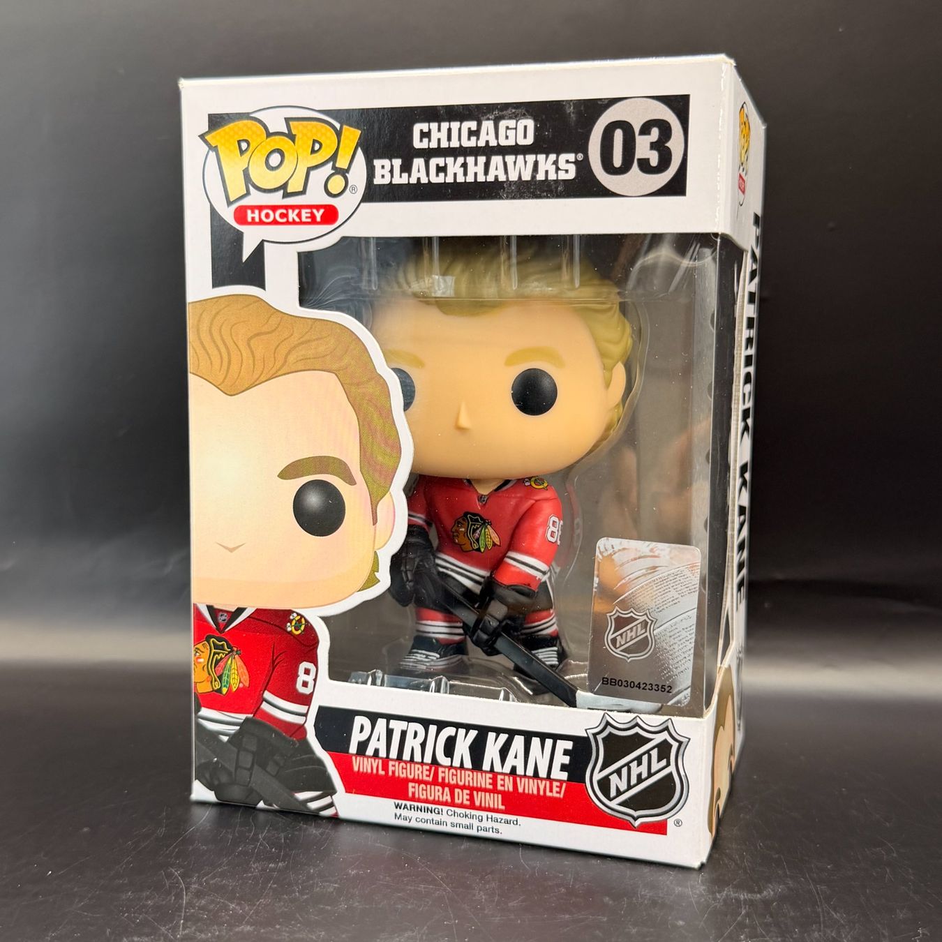 Funko Statuette: Funko Pop! NHL Patrick Kane 03 – Usato da Düdingen venduto da Nerdworld