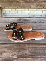 Pantolette schwarz Mare e Mare aus Italien Gr. 36 - 230926