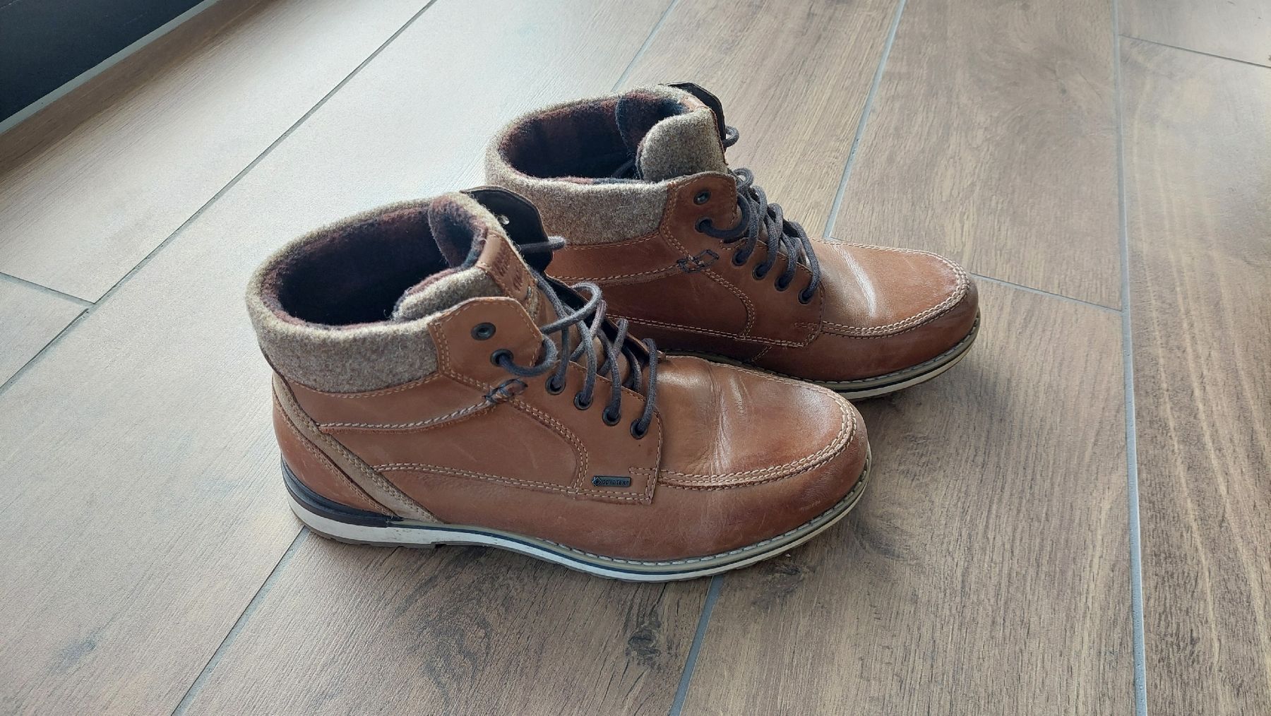 Scarpe da uomo: Lederwinterschuh mit Gore-Tex Gr.42 – Nuovo (secondo la descrizione) da Dübendorf venduto da huebi01