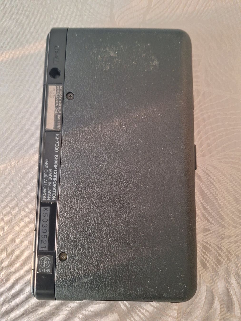 Sharp Palmari: Sharp IQ-7000 Elektronischer Organizer – Usato da Zürich venduto da Lemon007 3