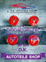 Fiat Abarth Nabendeckel Radnaben Nabenkappen Radkappen 60 mm