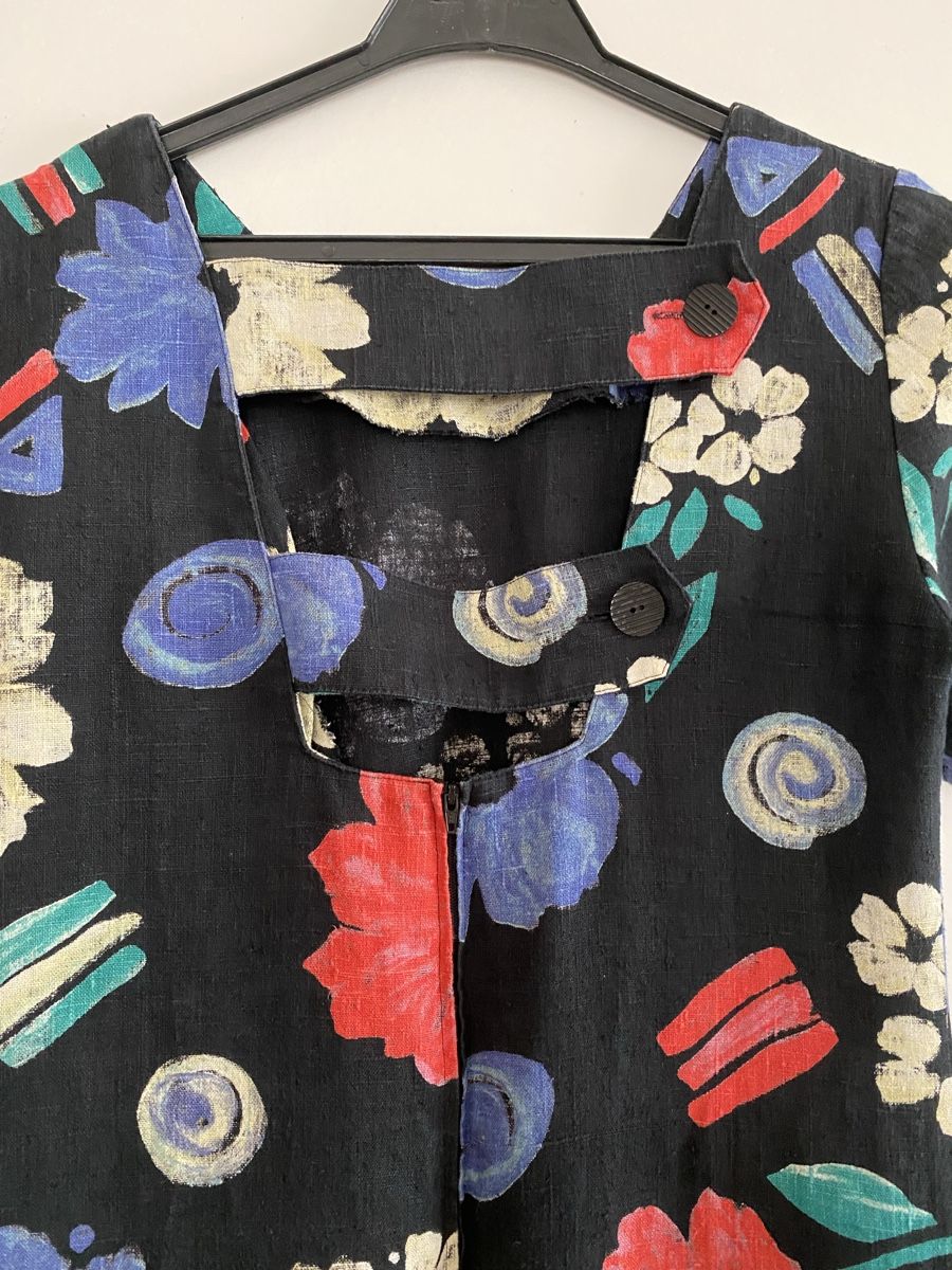 Kleider: Sommerkleid 100% leinen M/L – Gebraucht aus Ebikon von Lella10 2
