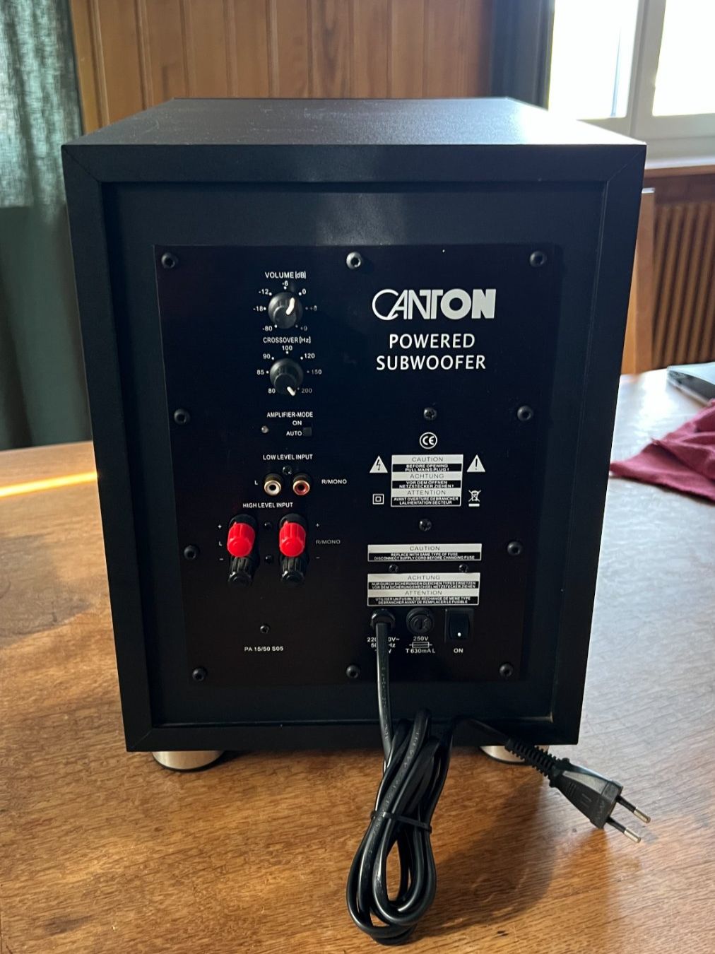 Canton Casse acustiche: Subwoofer Canoten Sub 6 SC Schwarz – Usato da Hausen am Albis venduto da Anmo74 4